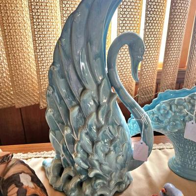 Royal Haeger Blue Swan