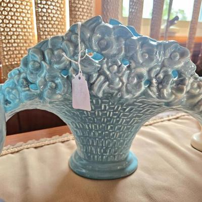 Royal Haeger Flower Basket