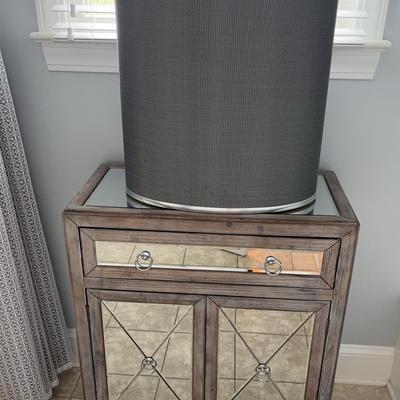 Storage Cabinet & Laundry Basket 