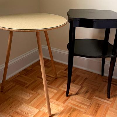 Two Assorted Style Side Tables