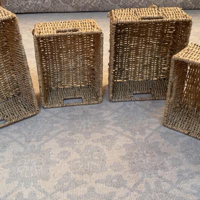 Wicker Storage Baskets