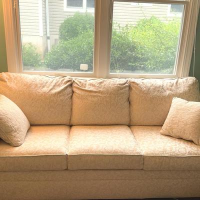 White Fold Out Couch