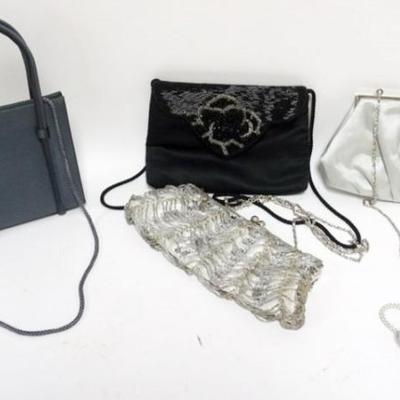1153	4 LADIES EVENING BAGS INCLUDING TALBOTS, LULU TOWNSEND AND MORE
