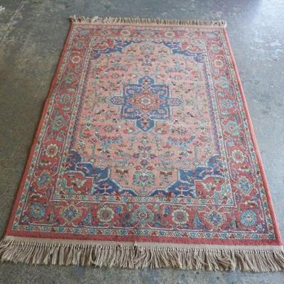 1236	KARASTAN *MEDALLION SERAPI* RUG, APPROXIMATELY 4 FT 3 IN X 6 FT
