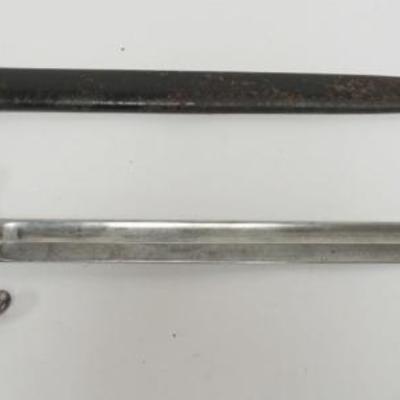 1054	WEYERSBERG BAYONET, APPROXIMATELY 21 IN LONG

