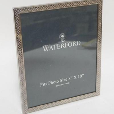 1126	WATERFORD PICTURE PHOTO FRAME, APPROXIMATELY 8 IN X 10 IN 
