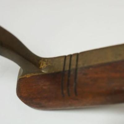 1034	OTEY CRISMAN PUTTER, APPROXIMATELY 36 IN LONG
