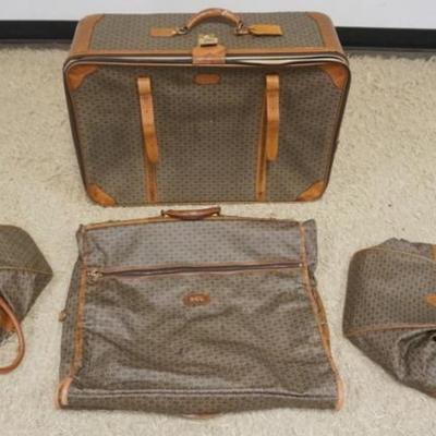 1150	WINGS 4 PIECE LUGGAGE SET, LARGEST PIECE APPROXIMATELY 28 IN X 10 X 21 IN
