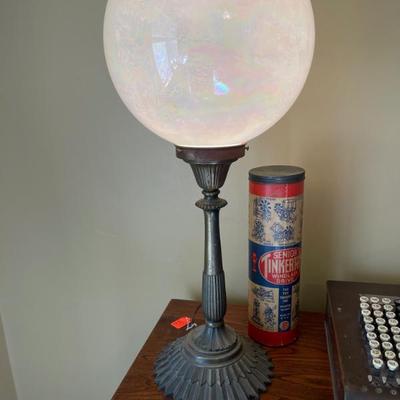 Antique globe lamp OUTSTANDING 