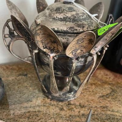 Antique serving pieces