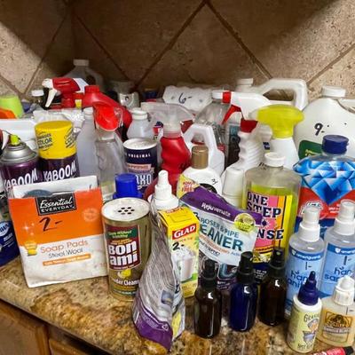 Cleaning supplies 