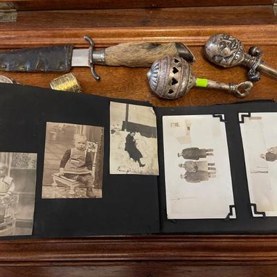 Antique photo albums