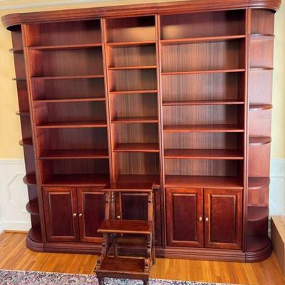 5 piece bookcase shelving