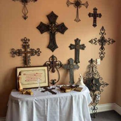 Many crosses