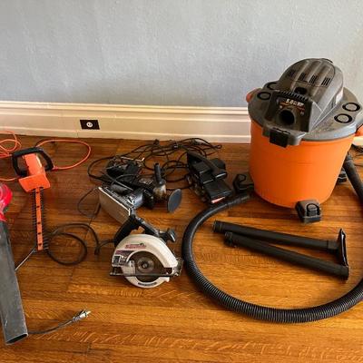 Craftsman tools toro blower, shop vac & more