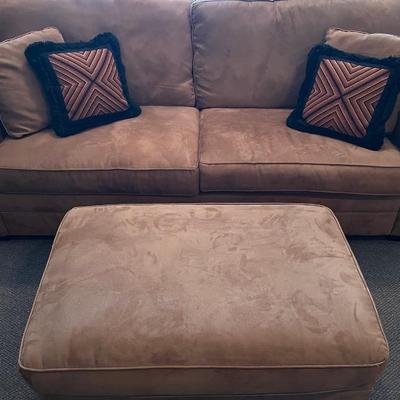Sofa ottoman by haverty