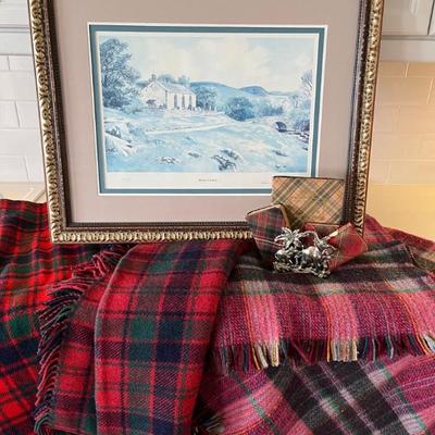 Red robertson tartan scottish