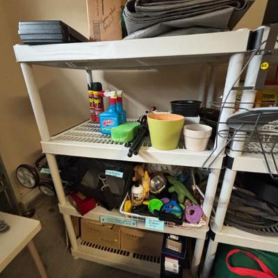 Even the shelving is for sale