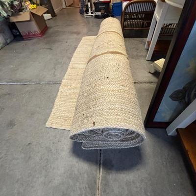 Large jute rug 12’x18’