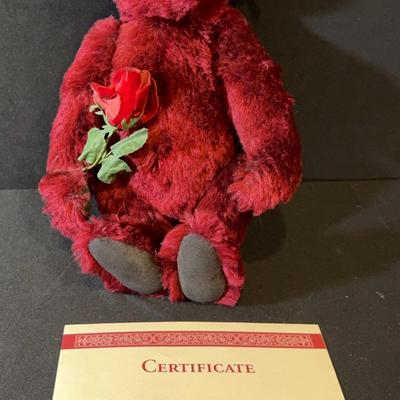 Steiff Dew Drop Rose Teddy Bear #665844