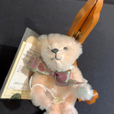 Merrythought Mohair Limited Edition Perfume Bottle Bear No 140 Of 500
