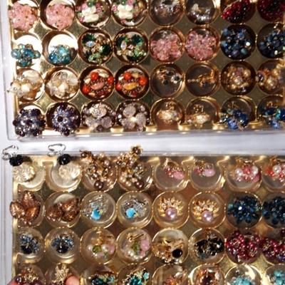 Elegant Clip Earrings Lot 5