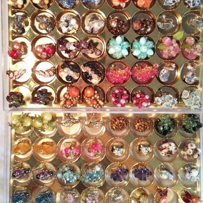 Elegant Clip Earrings Lot 7