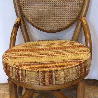 Kalp Son Rattan Co Chair & Wicker swivel barstool