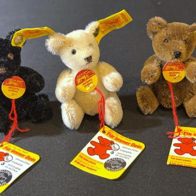 Steiff Mini Teddy’s - Jointed, Wired & Signed - Lot 3