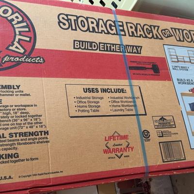 Gorilla Strorage Rack or Workbench - Heavy 
