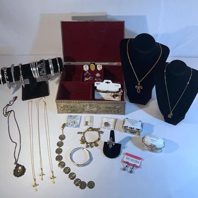 Unique Religious And Spiritual Jewelry And Jewelry Box 