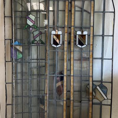 Unique Vintage Stained Glass Window Pieces