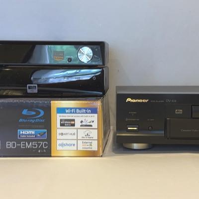 Samsung Dvd Player, Samsung Blu-Ray, Disc Player, And Blu-Ray Disc Dvd Player Inbox, Pioneer DVD 
