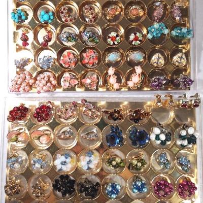 Elegant Clip Earrings Lot 1 