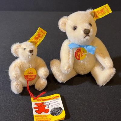Steiff Mini Teddy’s - jointed, Wired And Signed - Lot 1 