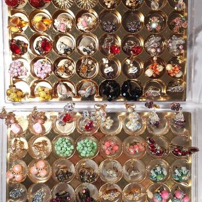 Elegant Clip Earrings Lot 3