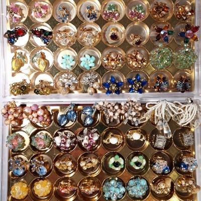 Elegant Clip Earrings Lot 6