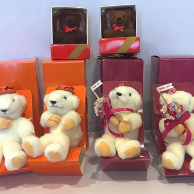  North American Bear Co.- Message BEARer- Set Of 4, Dakin Truffler/bon bon Bear 
