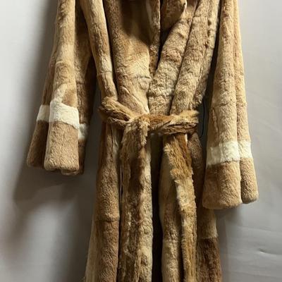 Midlength Natural Fur Coat 