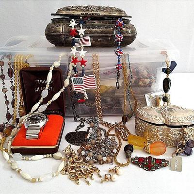 Mystery Box Of Costume Jewelry