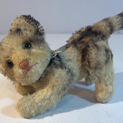 Steiff Jointed Tabby Cat  Lot 2