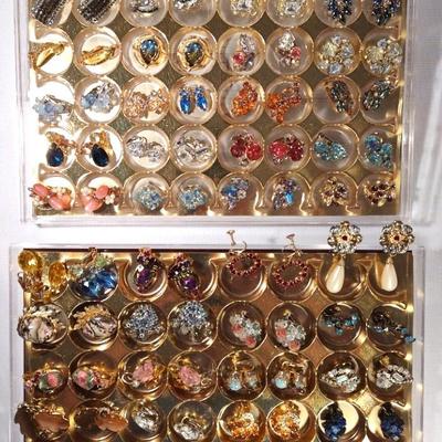 Elegant Clip Earrings Lot 4