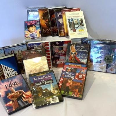 Great Collection DVD religious and kids, music videos, and movies