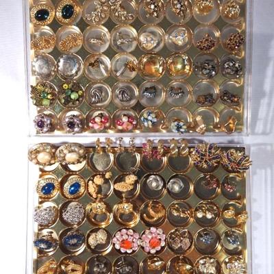 Elegant Clip Earrings Lot 10