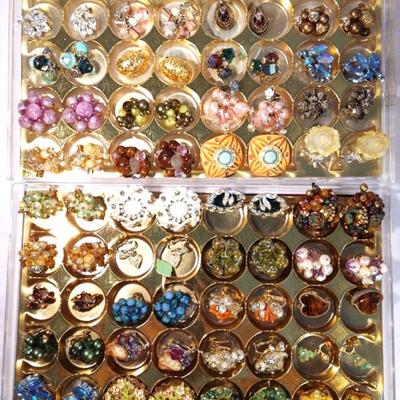 Elegant Clip Earrings Lot 8