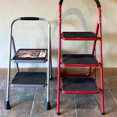 2 Step And 3 Step Step Stools