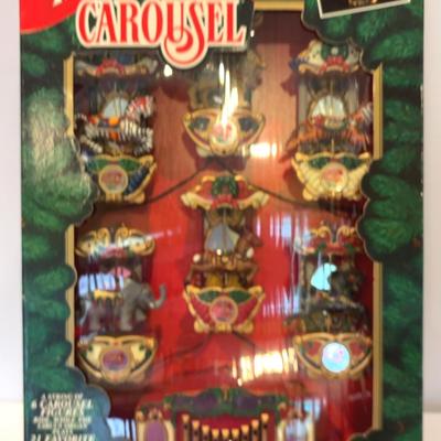 Mr. Christmas holiday carousel- New In Original Box