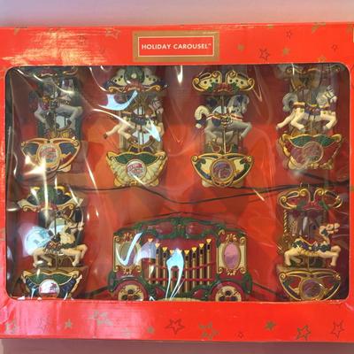 Mr. Christmas holiday carousel- New In Original Box 