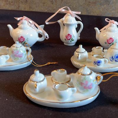 Miniature Teapots And Tea Sets Ornaments 