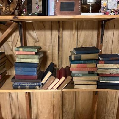 Collection of 19th century books